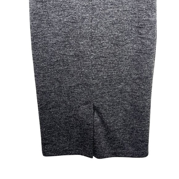 Loft Gray Pencil Skirt Womens XS Midi Stretch Pull On Work Office Casual - Picture 9 of 13